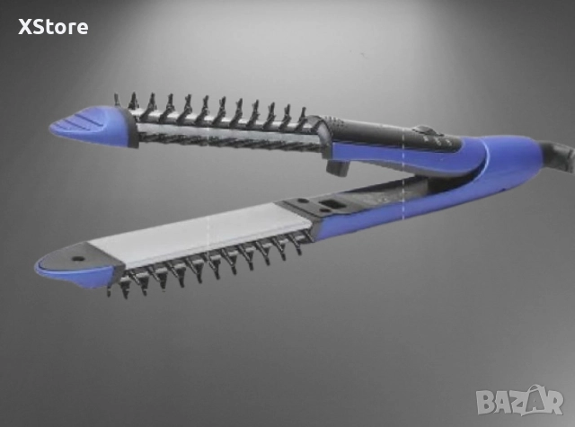 Стайлър за коса с функция за изправяне + ПОДАРЪК мини преса (до изчерпване на количествата), снимка 4 - Преси за коса - 52594875