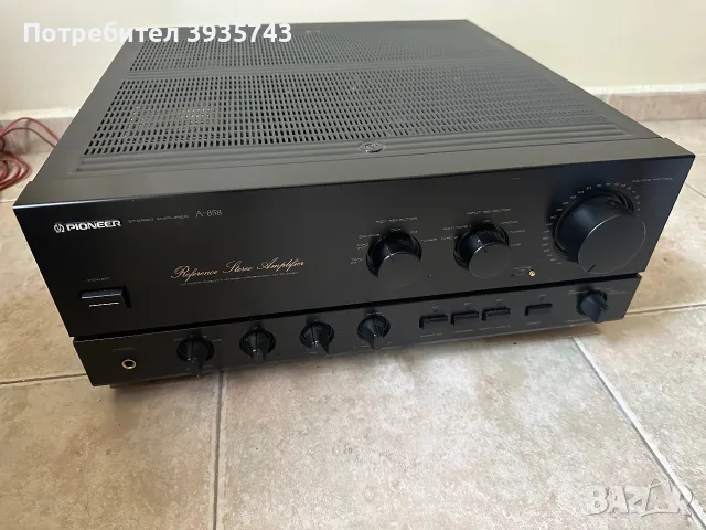 Pioneer A 858 Като Чисто Нов, снимка 4 - Ресийвъри, усилватели, смесителни пултове - 55990033
