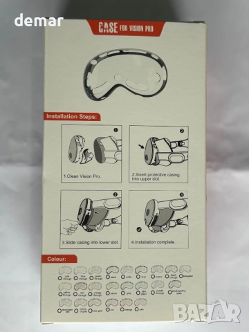 Aimtel защитен калъф за Apple Vision Pro VR Headset, прозрачен, снимка 9 - Аксесоари - 51654675
