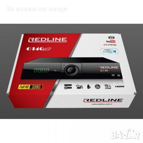REDLINE G140 HD - Сателитен приемник, снимка 2 - Приемници и антени - 39694900