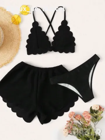 Бански Canarola 3 части - S M L размери, снимка 1