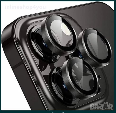 Стъклени Рингове за Камера за Apple iPhone 15 Pro | 15 Pro Max Plus, снимка 9 - Фолия, протектори - 42334475