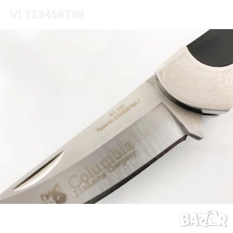Голям сгъваем  нож Columbia 260 - 95х220, снимка 4 - Ножове - 51435505