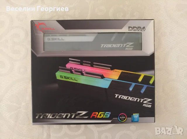 G.skill Trident Z RGB 16GB (2x8GB) DDR4 4400MHz CL 18-19-19-39 1,4V