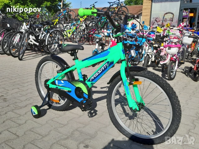 PASSATI Велосипед 20" GERRARD зелен, снимка 9 - Велосипеди - 53773184