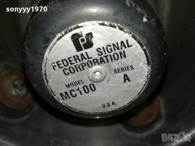 federal signal corporation-made in usa 0711211100, снимка 2 - Тонколони - 34721546