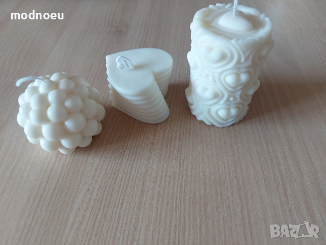 Голяма свещ Сърца, снимка 6 - Романтични подаръци - 53026762