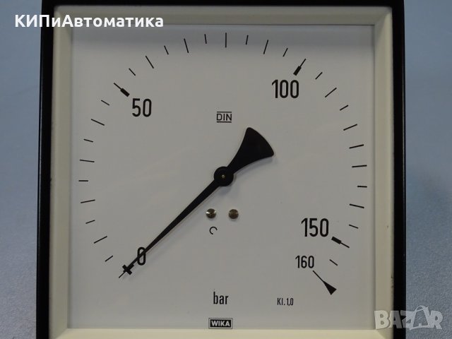 манометър Wika 0-160 Bar KL 1, снимка 5 - Резервни части за машини - 34642211