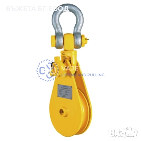 Блок макара с шегел или кука усилена, снимка 4 - Други машини и части - 38997459