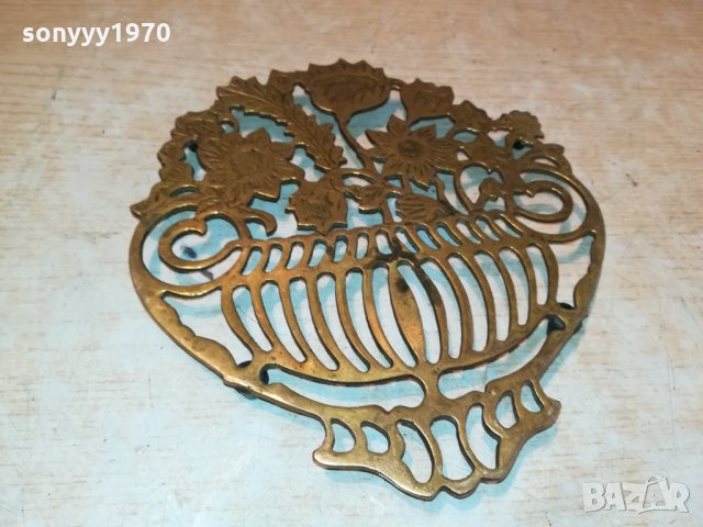 МЕД/МЕСИНГОВА ПОДЛОЖКА ОТ ГЕРМАНИЯ 2710211110, снимка 2 - Антикварни и старинни предмети - 34597460