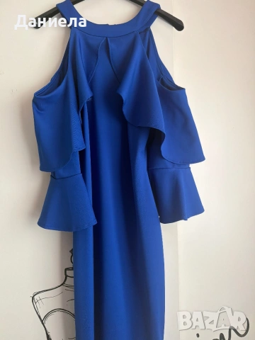 Дамска елегантна рокля, снимка 2 - Рокли - 53810753