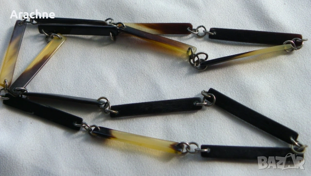 Гердан от рог на гаур-индийски бизон, снимка 4 - Колиета, медальони, синджири - 48978724