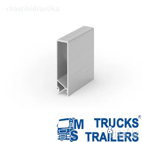 Завършващ горен профил за изграждане на капак Н100 6100мм