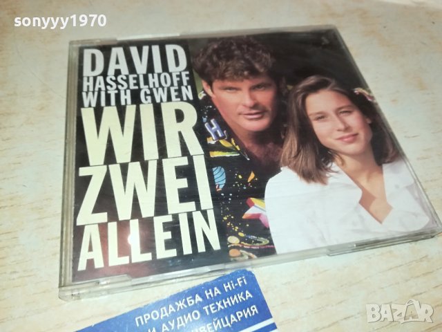 DAVID HASSELHOFF WITH GWEN CD-ВНОС GERMANY 0210231645, снимка 3 - CD дискове - 42404498