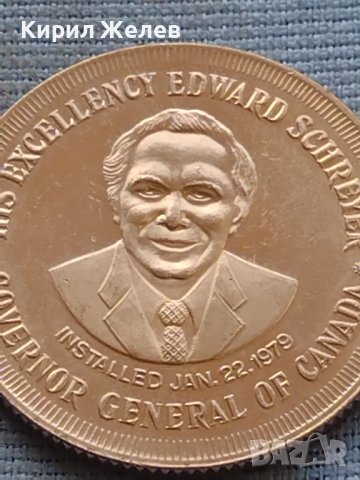 Монета 1 долар Червена река Канада губернатор Едуард Щтрайер 30403, снимка 7 - Нумизматика и бонистика - 42725759
