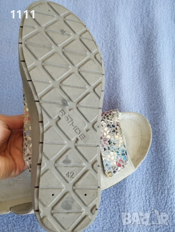 Немски чехли Rohde номер 42., снимка 2 - Чехли - 51344657