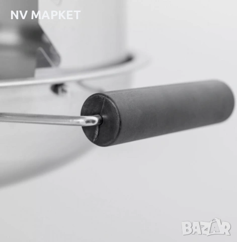 Скара Bavaria на дървени въглища от неръждаема стомана, снимка 11 - Скари - 53838089