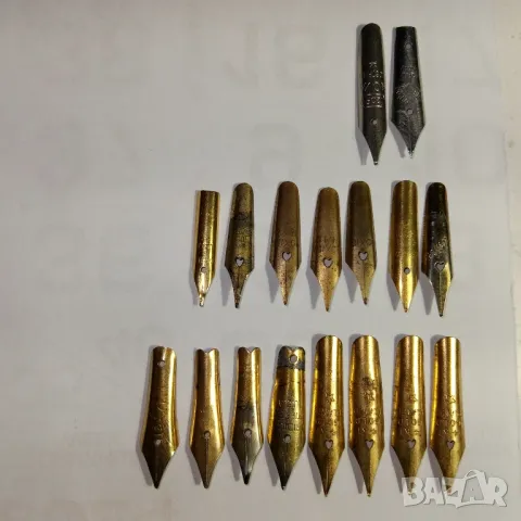Позлатени пера за писалки, снимка 6 - Други - 47926926