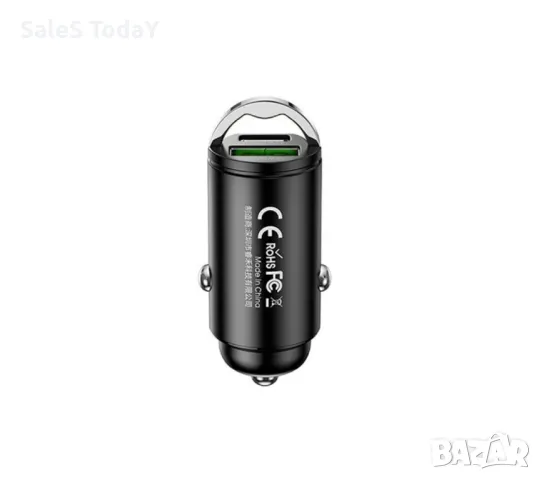 Адаптер за запалка мини, с USB и type C порт, снимка 2 - Аксесоари и консумативи - 34489405