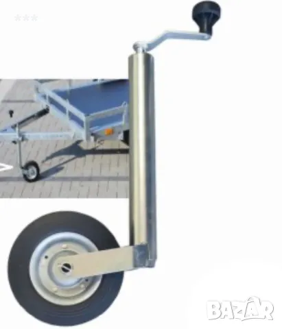 Опорно маневрено колело+скоба 