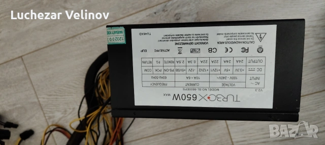 Захранвания за настолни компютри, снимка 3 - Захранвания и кутии - 53582918
