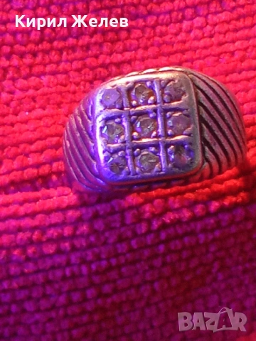 Старинен СКЪПОЦЕНЕН СРЕБЪРЕН ПРЪСТЕН ВИСОКА ПРОБА ОКСИДИРАНО СРЕБРО с ФАСЕТИРАНИ КАМЪНИ ЦИТРИН 40631, снимка 18 - Антикварни и старинни предмети - 42657094