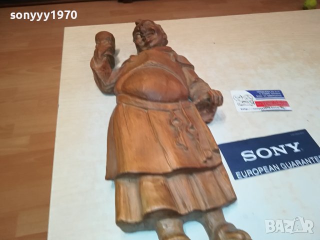 МОНАХ ВЪРХУ БУРЕ-ДЪРВО ВНОС ГЕРМАНИЯ 0508231745, снимка 5 - Антикварни и старинни предмети - 41766612