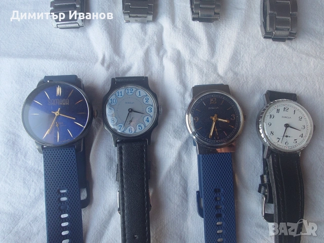 Съветски механични часовници. Продават се заедно и поотделно. Приемам и бартери за други часовници. , снимка 4 - Мъжки - 53817015