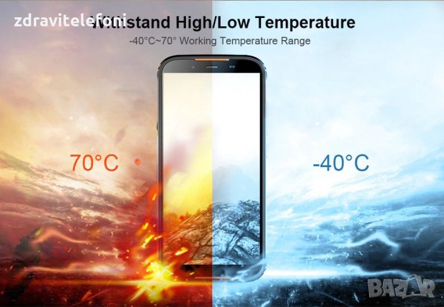 Humer HT80 ,УДАРОУСТОЙЧИВ, ВОДОУСТОЙЧИВ,4 ЯДРЕН, 64 БИТОВ ПРОЦЕСОР, МОЩНА БАТЕРИЯ 4500MAH, снимка 9 - Телефони с две сим карти - 34375868