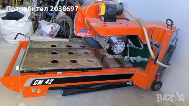 Машина за рязане на строителни материали Norton clipper, снимка 4 - Други машини и части - 53854422