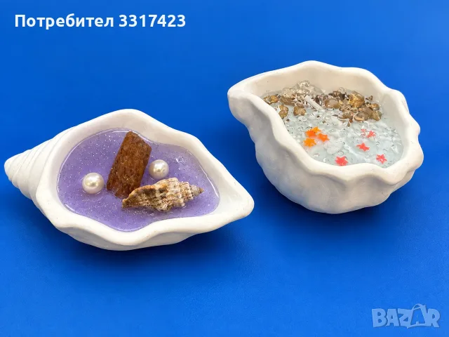 Ароматни свещи и колиета , снимка 2 - Ръчно изработени сувенири - 55998501