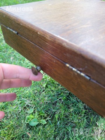 Дървена кутия за шивашки принадлежности, снимка 18 - Антикварни и старинни предмети - 41710301