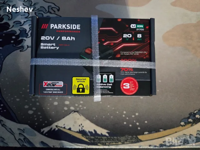 Батерия Parkside 8Ah 