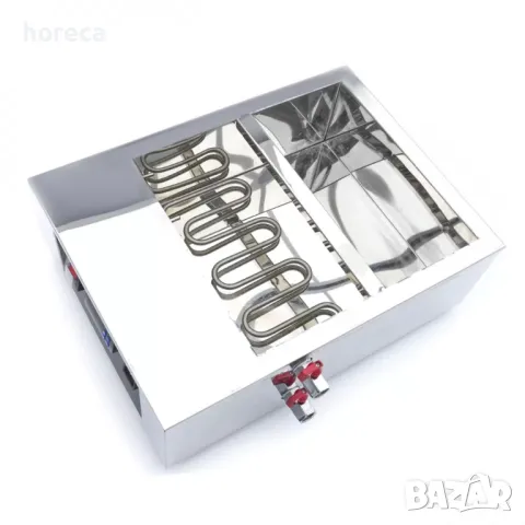 Уред за топене на шоколад - 4 контейнера GN 1/6 - от 3°C до 412°C, снимка 6 - Обзавеждане на кухня - 48536661