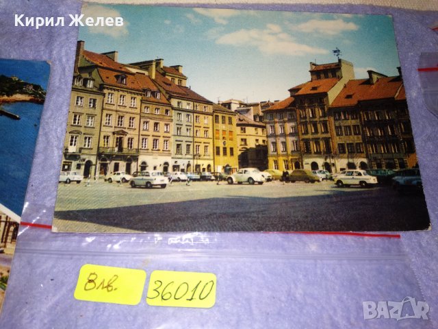 ЛОТ 4 СТАРИ ПОЩЕНСКИ КАРТИЧКИ САНТАНДЕР ПАРИЖ СОЗОПОЛ ВАРШАВА ПЪТУВАЛИ с ПОЩЕНСКИ МАРКИ 36010, снимка 3 - Филателия - 39425244