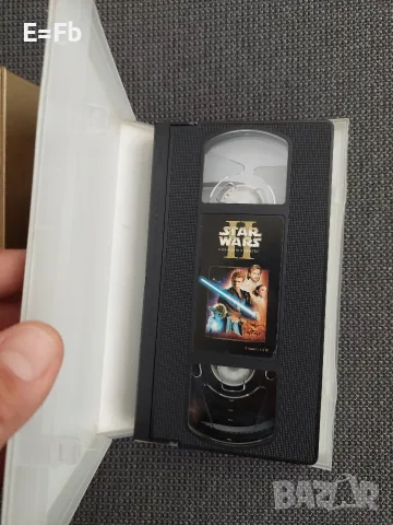 Продавам Междузвездни войни / Star Wars - епизоди I и II на видеокасети VHS, снимка 4 - Други жанрове - 55748264