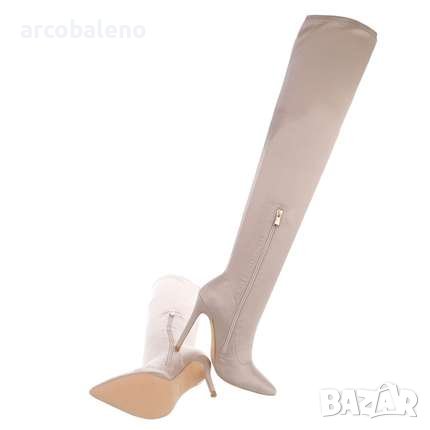 Дамски ботуши над коляното, 2цвята , снимка 3 - Дамски ботуши - 39298470