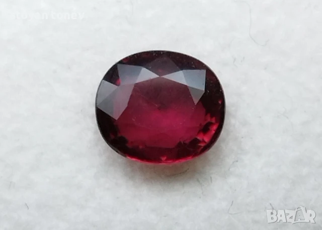 Красив рубин в класическо червено - 0.77кт.! Сертифициран! Нов!, снимка 9 - Други - 48297459