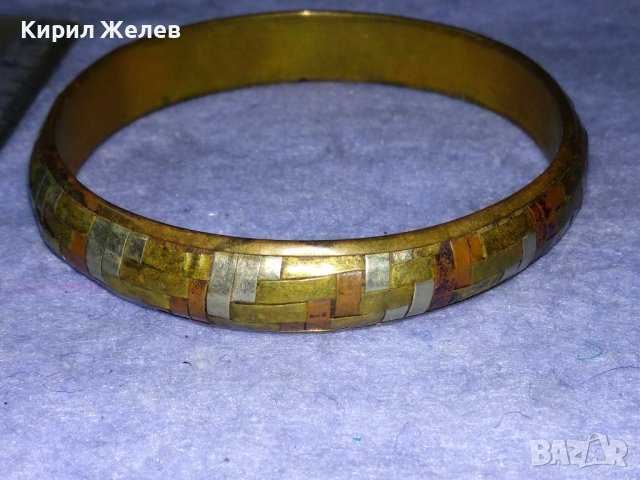 ИНДОПЕРСИЙСКА ТРАДИЦИОННА ГРИВНА МЕД и БРОНЗ МАЙСТОРСКА РЪЧНА БИЖУТЕРСКА ИЗРАБОТКА 38010