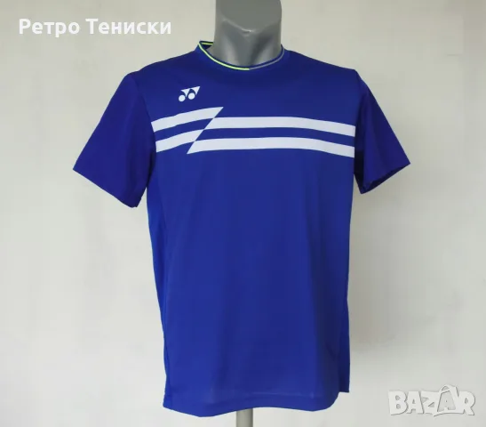 Тениска • YONEX • синьо • размер L • Мъже