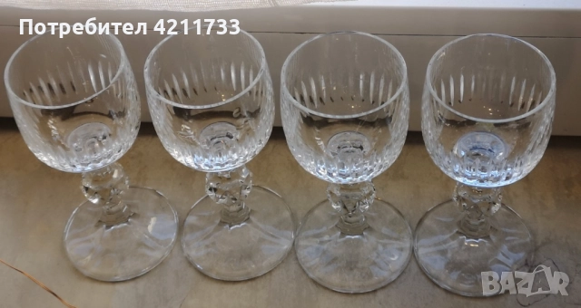 5 кристални чаши за алкохол НОВО, снимка 12 - Чаши - 52735773