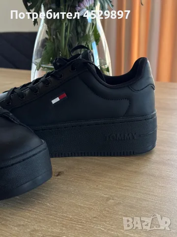 Дамски кецове Tommy Hilfiger Jeans, снимка 4 - Кецове - 56328056