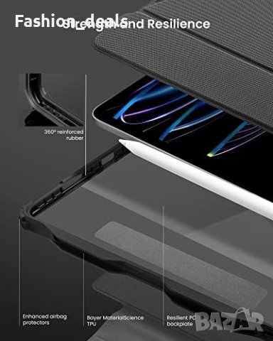 Нов Ултраразглобяем защитен калъф за 11 инчов iPad Pro 4th/3rd Gen, снимка 3 - Калъфи, кейсове - 41547538