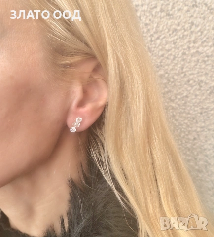 Златни обеци, снимка 3 - Обеци - 53827943