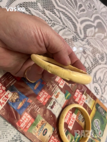 Гривни Слонова Кост, снимка 3 - Гривни - 53179144