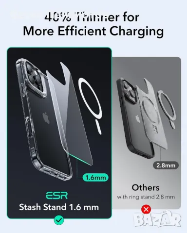 Калъф ESR за iPhone 16 Pro Max, съвместим с MagSafe, снимка 7 - Калъфи, кейсове - 49391818
