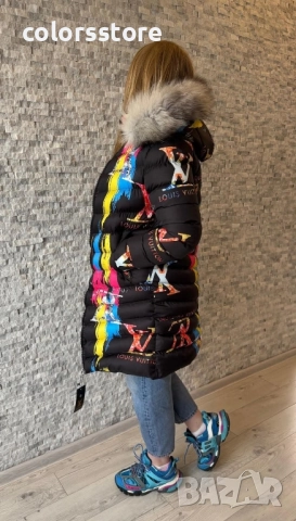 Дамско зимно яке с Естествен пух Louis Vuitton/IM64l, снимка 3 - Якета - 52408643