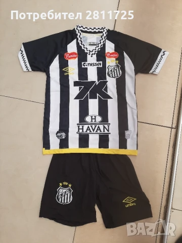 Детски екип Неймар Сантос нов сезон, снимка 2 - Футбол - 50926264