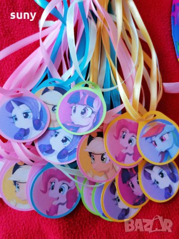 Парти медали My Little Pony, снимка 2 - Други - 35814276
