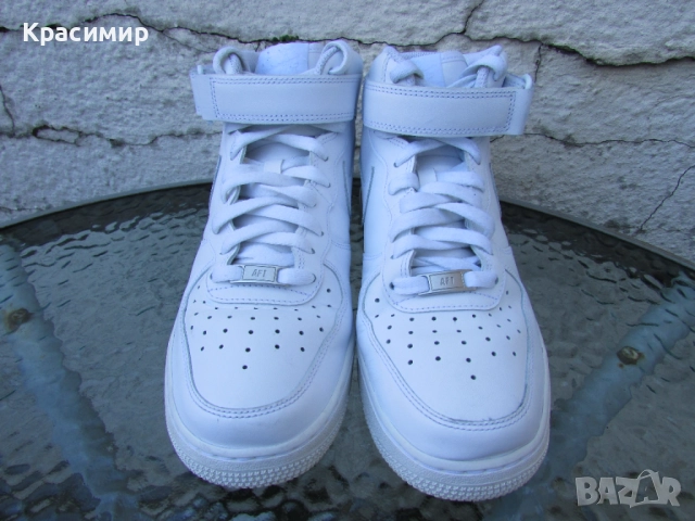 Мъжки маратоки Nike Air Force 1 Mid '07, снимка 3 - Маратонки - 52542747